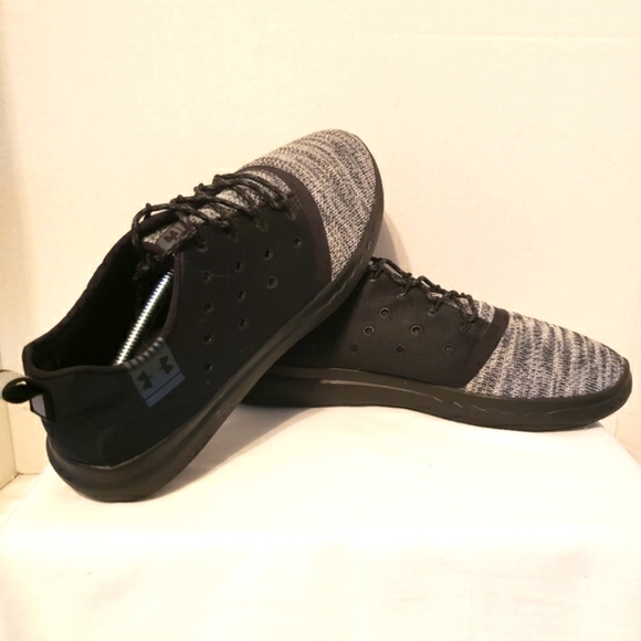 Under Armour Charged 24-7 (1288348-002) Wmns Sz 10 Gray Black Running Sneakers - Picture 11 of 13